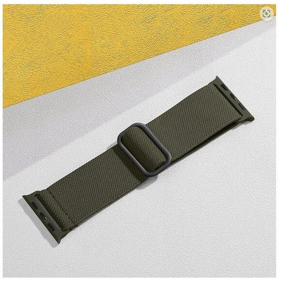 For Apple Watch Series SE/6/5/4/3/2/1 Wristbands for Women Men DarkGreen-42/44 - Picture 8 of 8